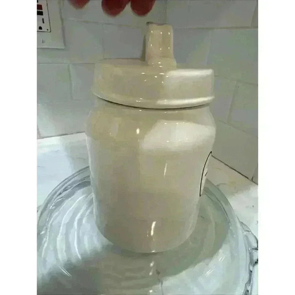 Rae Dunn GATHER Canister NEW RARE - Picture 8 of 11